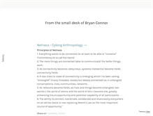 Tablet Screenshot of blog.bryanconnor.com